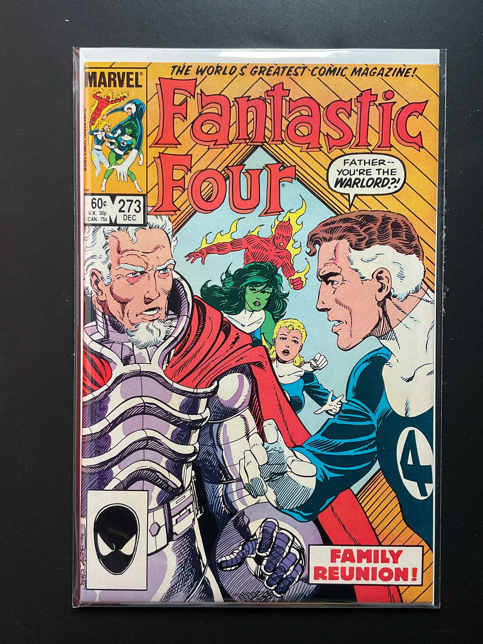 Fantastic Four 273 Marvel Comics Dec 1984