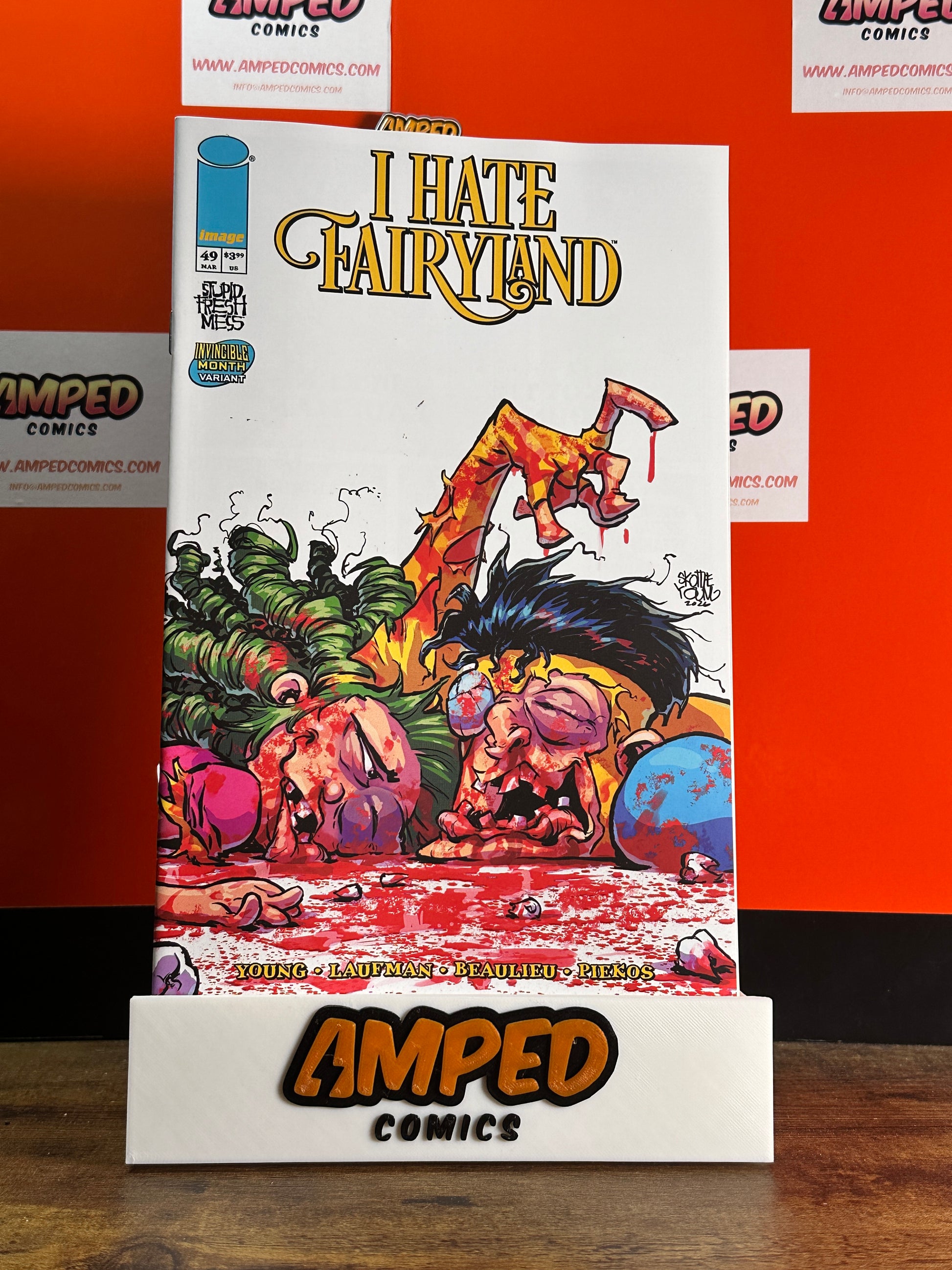 I HATE FAIRYLAND #49 CVR D SKOTTIE YOUNG INVINCIBLE TEAM UP VAR