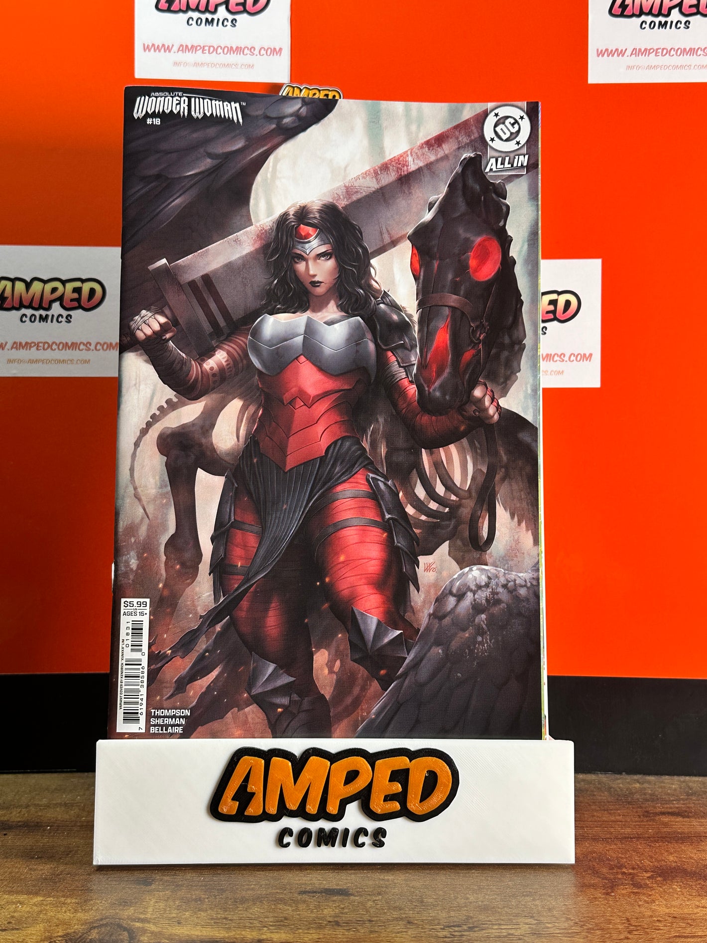 ABSOLUTE WONDER WOMAN #18 CVR C KENDRICK KUNKKA LIM CARD STOCK VAR