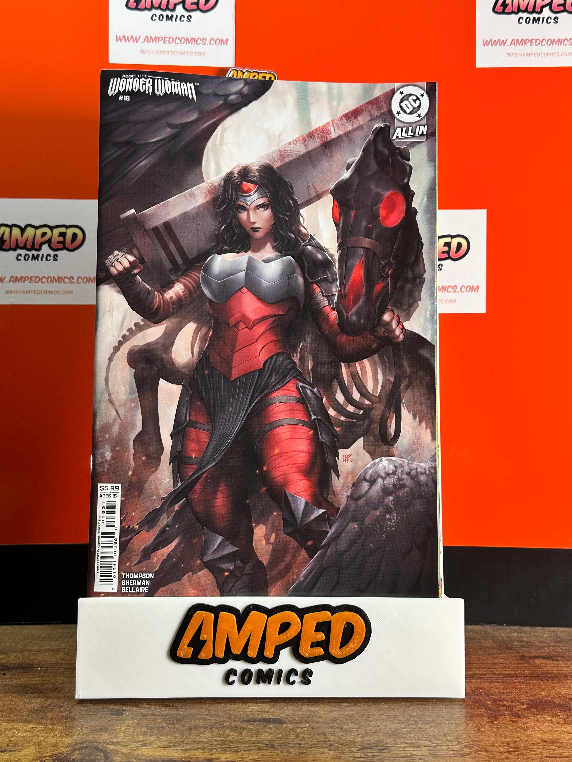 ABSOLUTE WONDER WOMAN #18 CVR C KENDRICK KUNKKA LIM CARD STOCK VAR