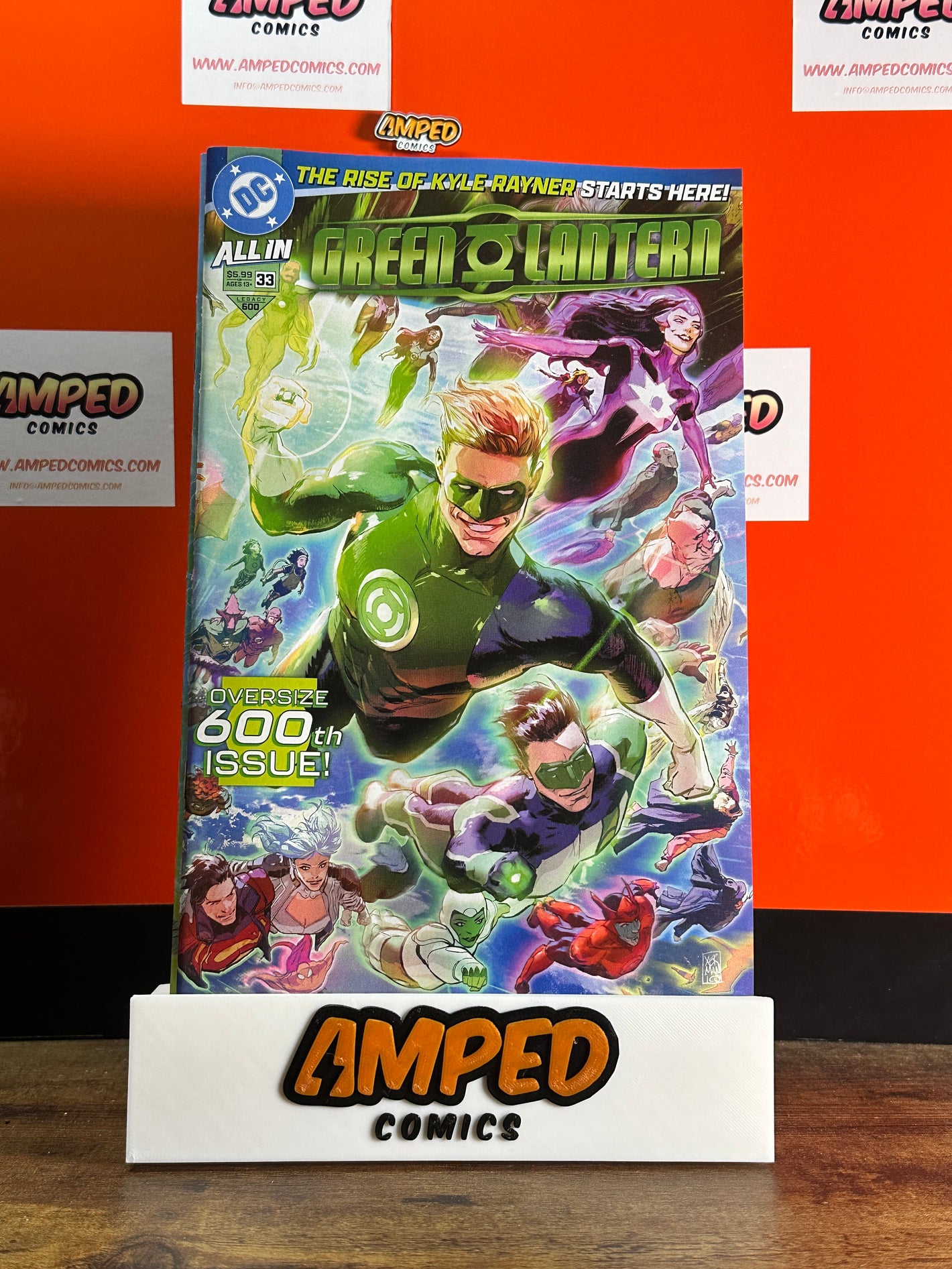 GREEN LANTERN #33 CVR A XERMANICO WRAPAROUND (#600)