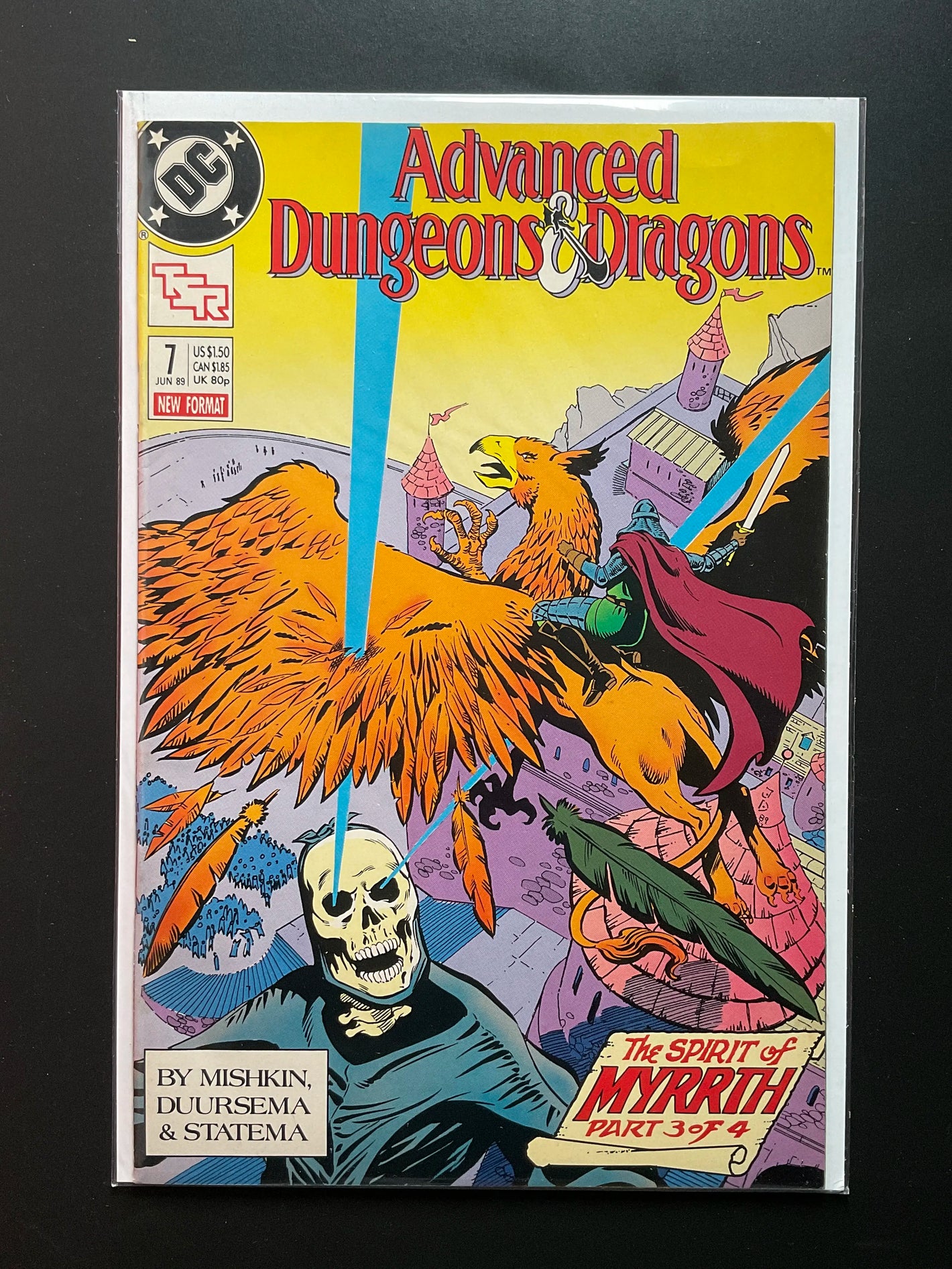 Advanced Dungeons Dragons 7 DC Comics June 1989