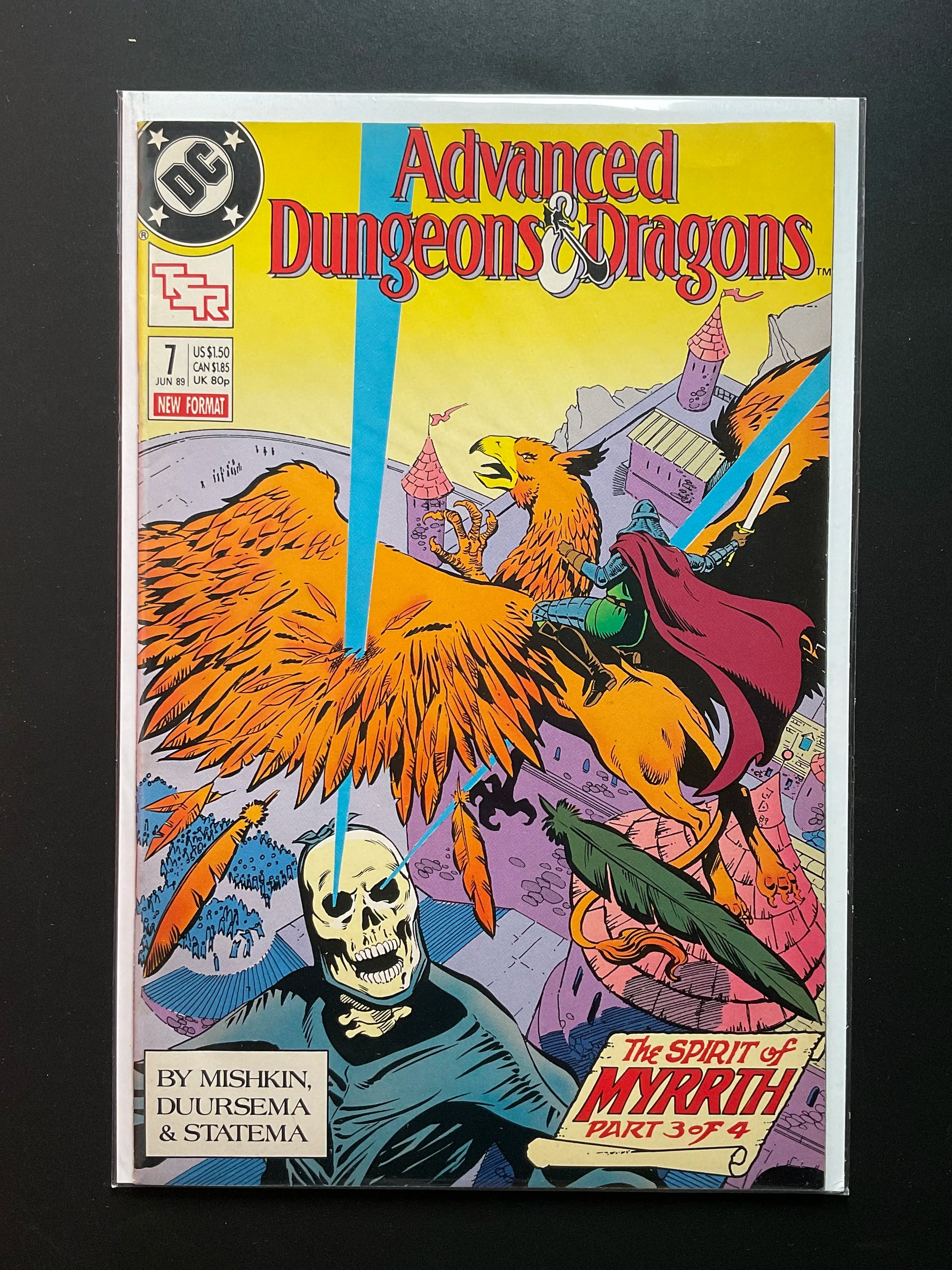 Advanced Dungeons Dragons 7 DC Comics June 1989