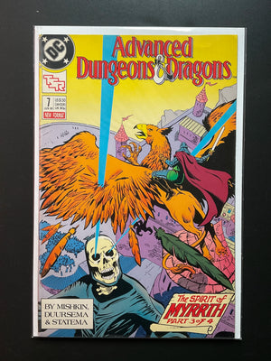 Advanced Dungeons Dragons 7 DC Comics June 1989