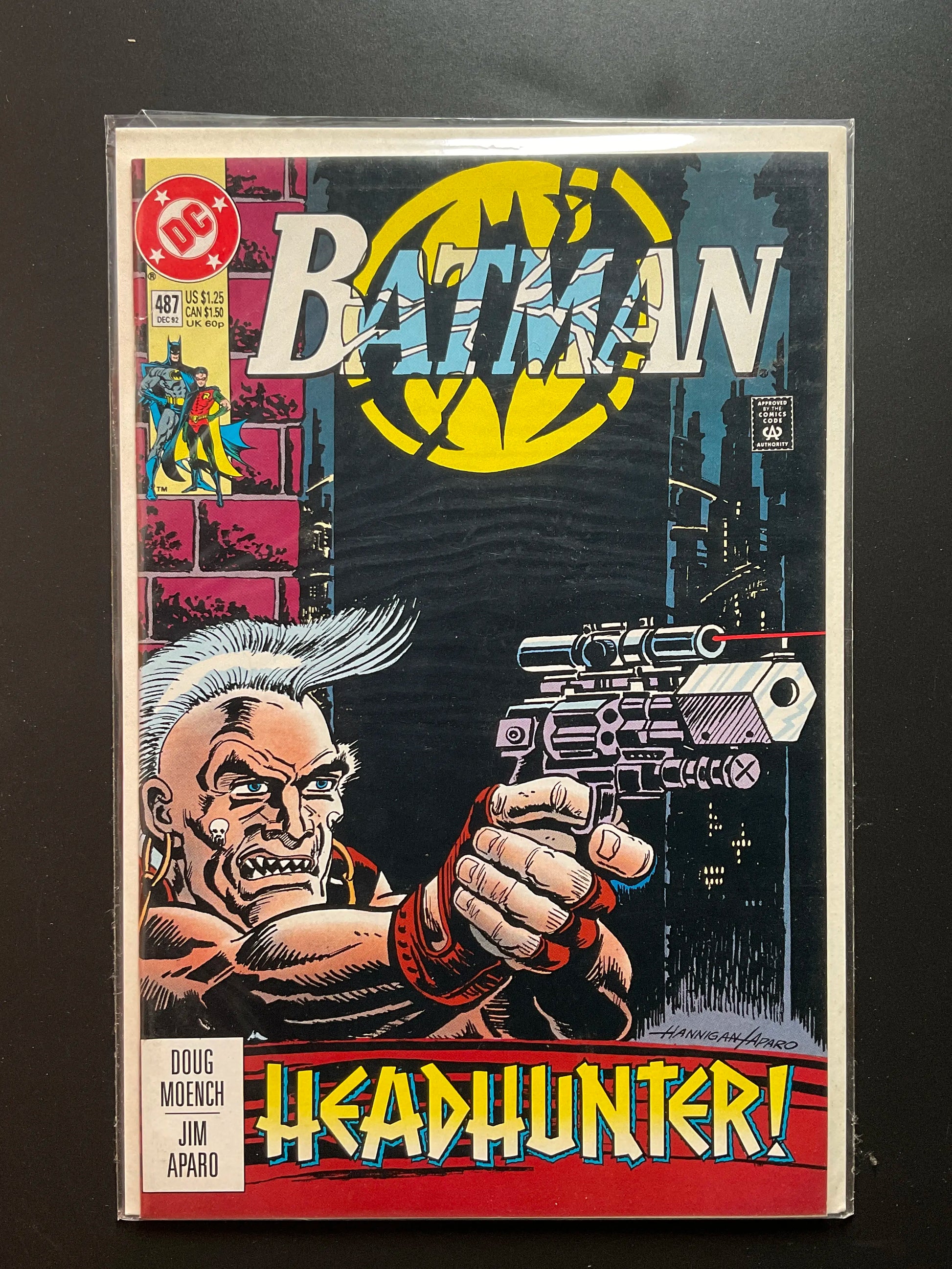 Batman 487 (Dec 1992, DC) - Headhunter by Doug Moench Jim Aparo