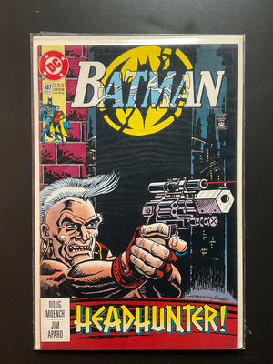 Batman 487 (Dec 1992, DC) - Headhunter by Doug Moench Jim Aparo