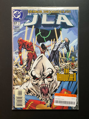 JLA 57 DC Comics Oct 2001 Terror Incognita Part 3 of 4