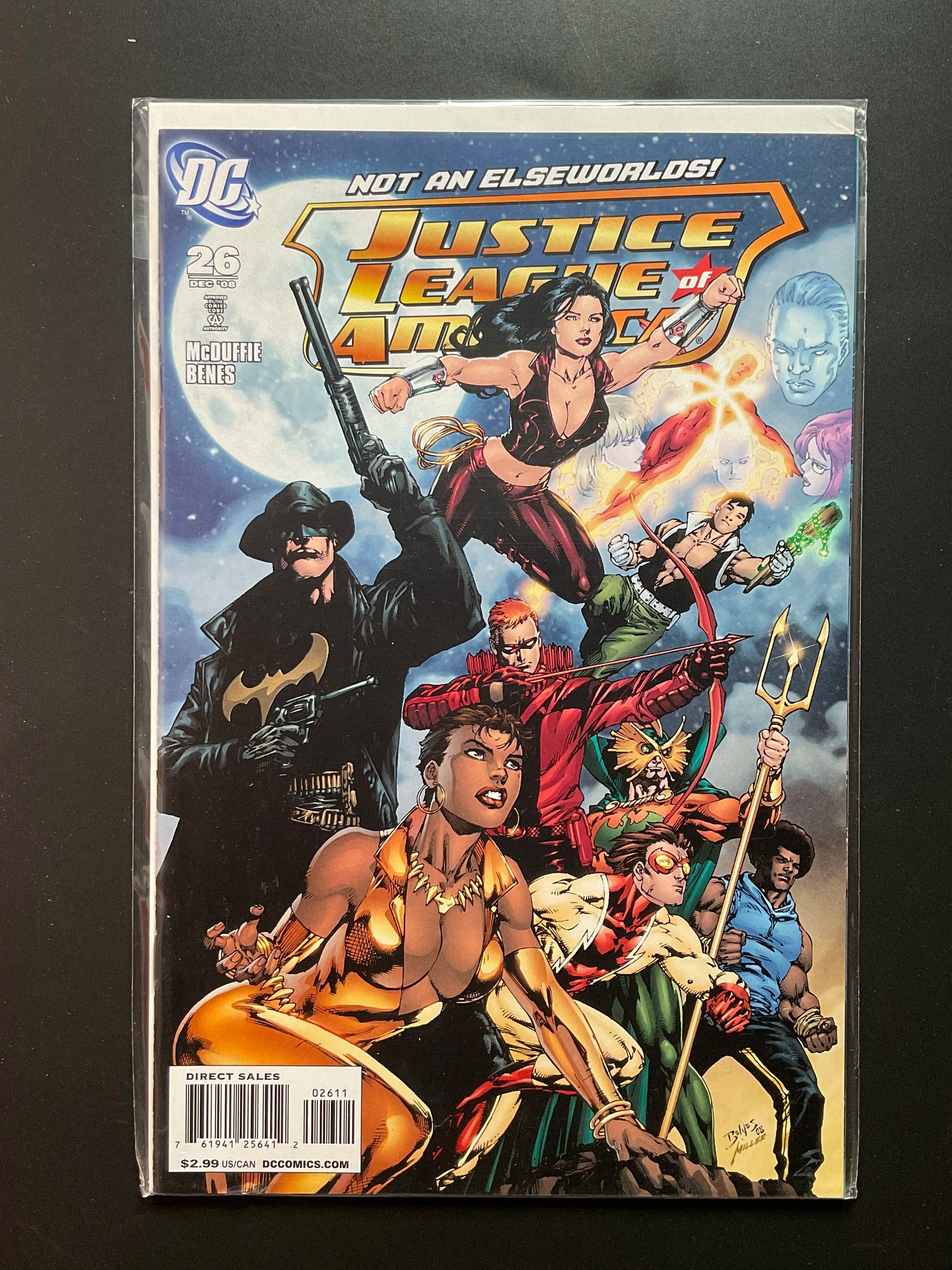 Justice League of America 26 DC Comics Dec 2008