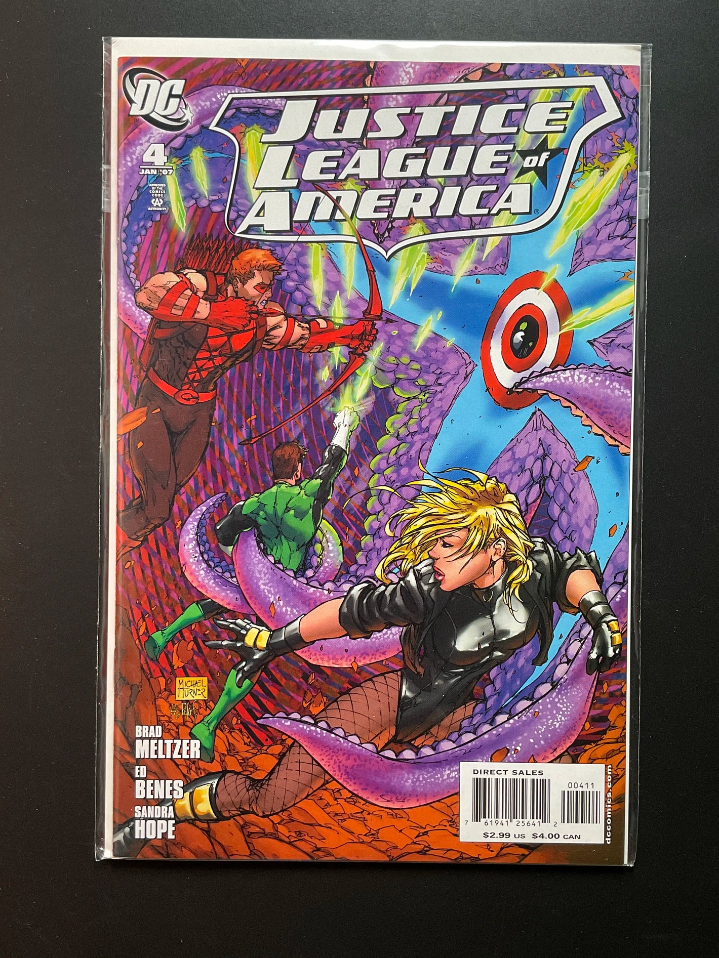 Justice League of America 4 DC Comics Jan 2007