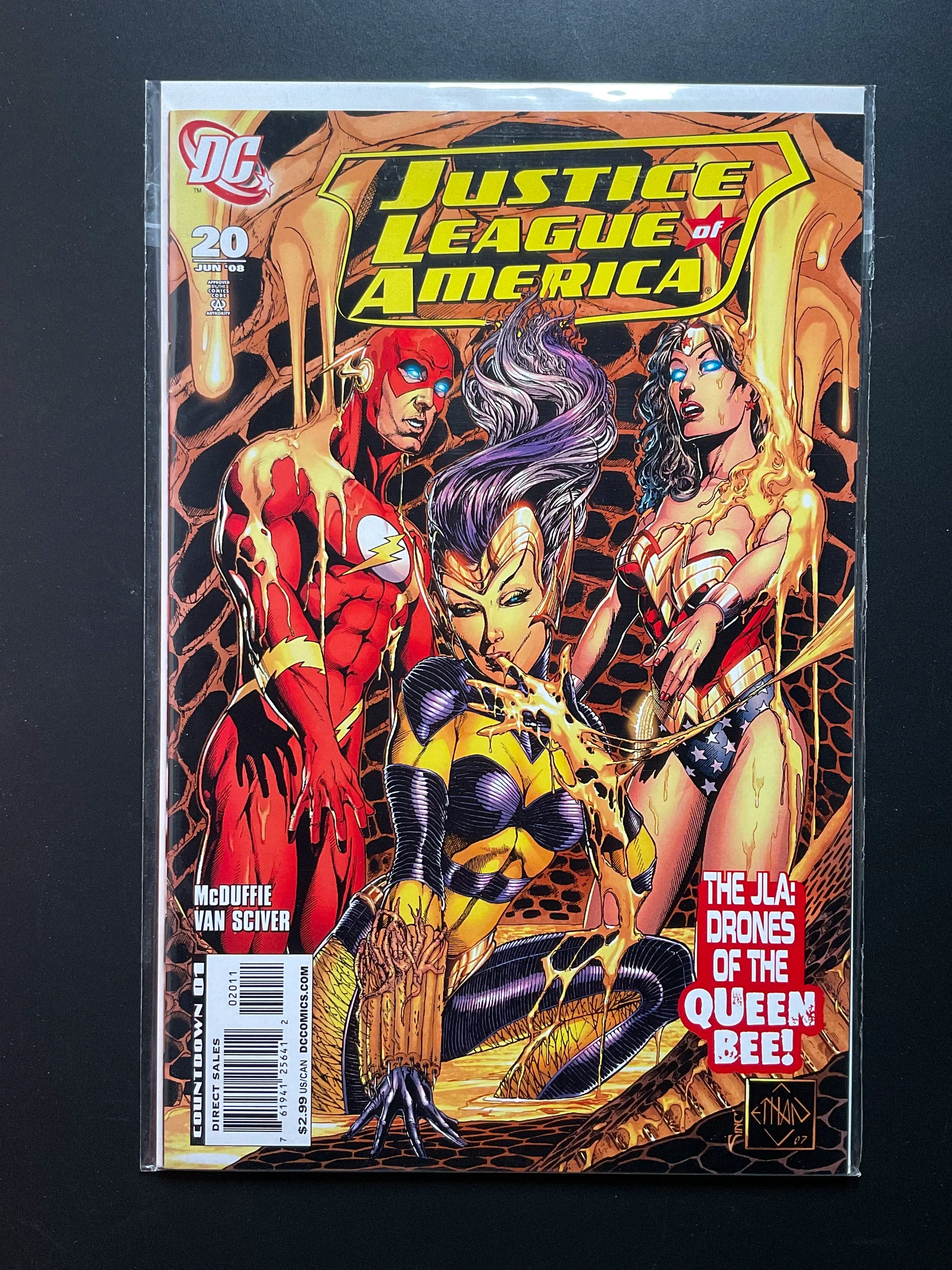 Justice League of America 20 DC Comics June 2008
