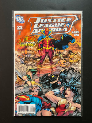 Justice League of America 22 DC Comics Aug 2008 Red Tornados Revenge