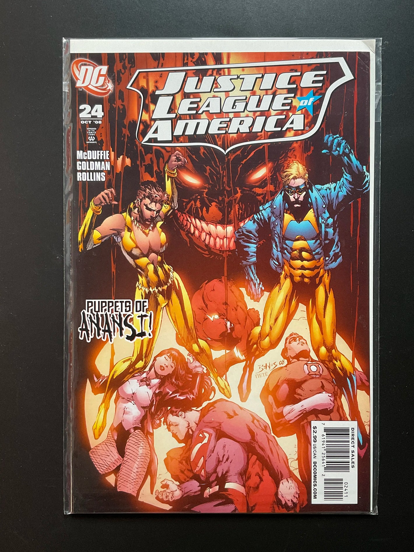Justice League of America 24 DC Comics Oct 2008