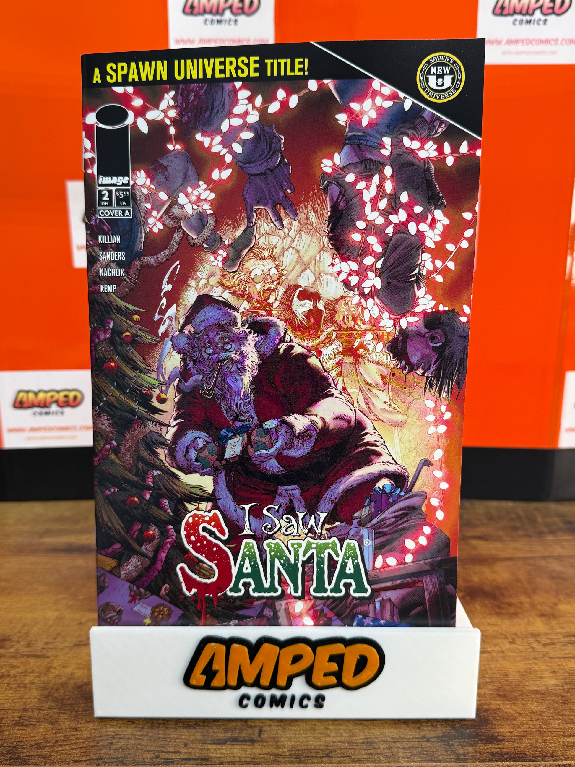 I Saw Santa 2 Cover A Image Comics Spawn Universe