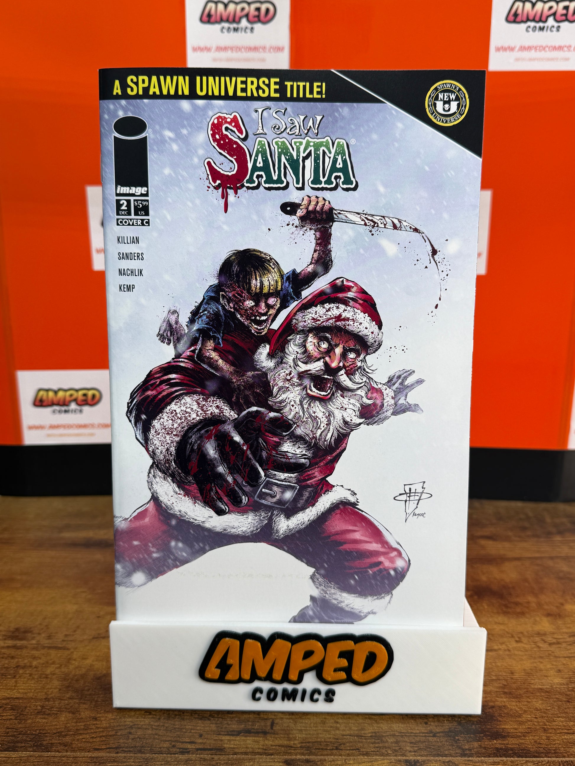 I Saw Santa 2 HENRIQUES VARIANT Cover C Image Comics Spawn Universe