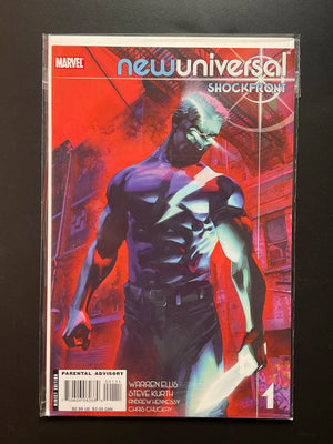 Newuniversal Shockfront 1 Marvel Comics Warren Ellis 2009