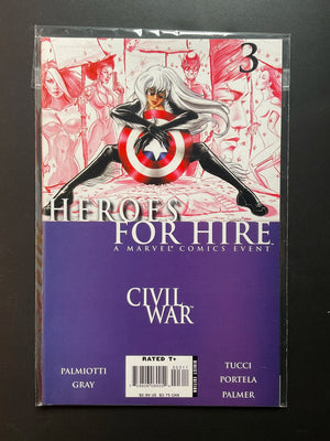 Heroes for Hire 3 Marvel Civil War Event 2006