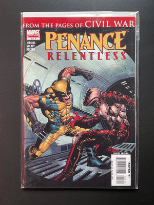Penance Relentless 3 of 5 (Marvel, 2007) Civil War Tie-In