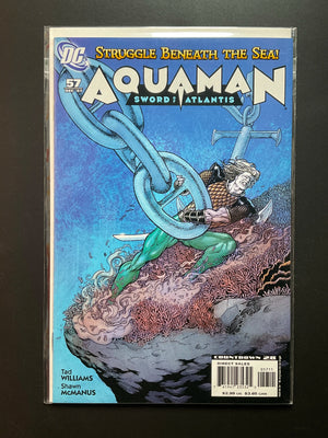 Aquaman Sword of Atlantis 57 (Dec 2007, DC Comics)