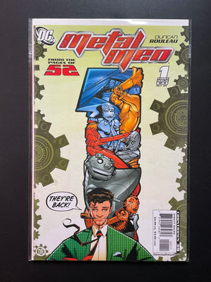 Metal Men 1 (Oct 2007) DC Comics - Duncan Rouleau