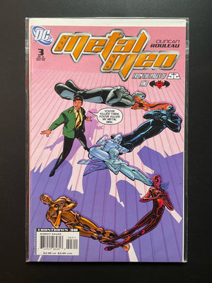 Metal Men 3 (Dec 2007) DC Comics by Duncan Rouleau