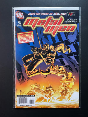 Metal Men 5 (of 8) DC Comics March 2008 Duncan Rouleau