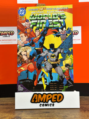 BATMAN SUPERMAN WORLDS FINEST #50 CVR A DAN MORA WRAPAROUND