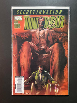 Thunderbolts 124 Secret Invasion Marvel Comics 2008