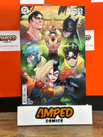BATMAN SUPERMAN WORLDS FINEST #50 CVR H VASCO GEORGIEV THINGS TO COME CARD STOCK