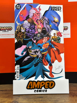 BATMAN SUPERMAN WORLDS FINEST #50 CVR I INC 1:25 SALVADOR LARROCA CARD STOCK VAR