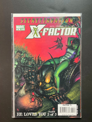 X-Factor 34 Secret Invasion Marvel Comics 2008