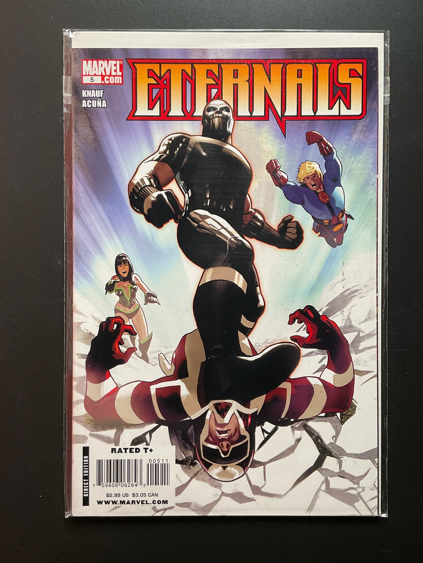 Eternals 5 Marvel Comics Knauf Acuna 2008