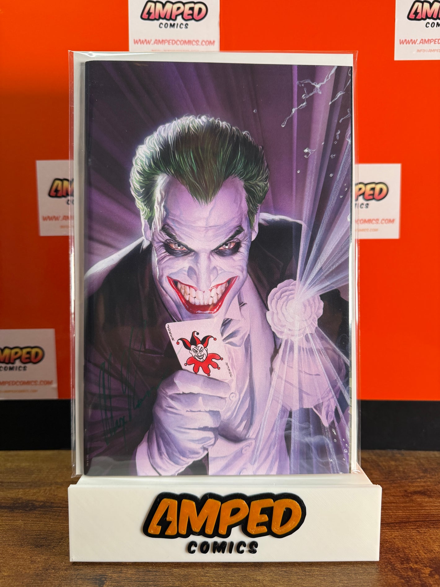 SDCC 2023 Batman #135 Legacy #900 Alex Ross Virgin Variant Cover Joker W/COA