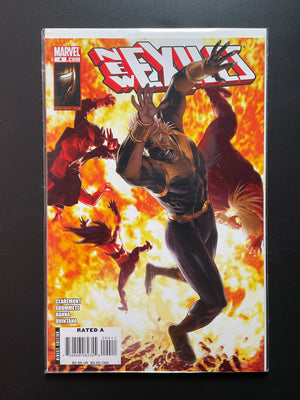 New Exiles 4 Marvel Comics 2008 Claremont Grummett Cover