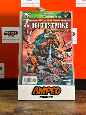 Flashpoint Deathstroke 1 (DC, Aug 2011) First Issue