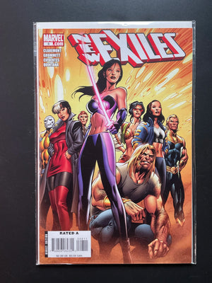 New Exiles 8 Marvel Comics 2008 Claremont Grummett Cover
