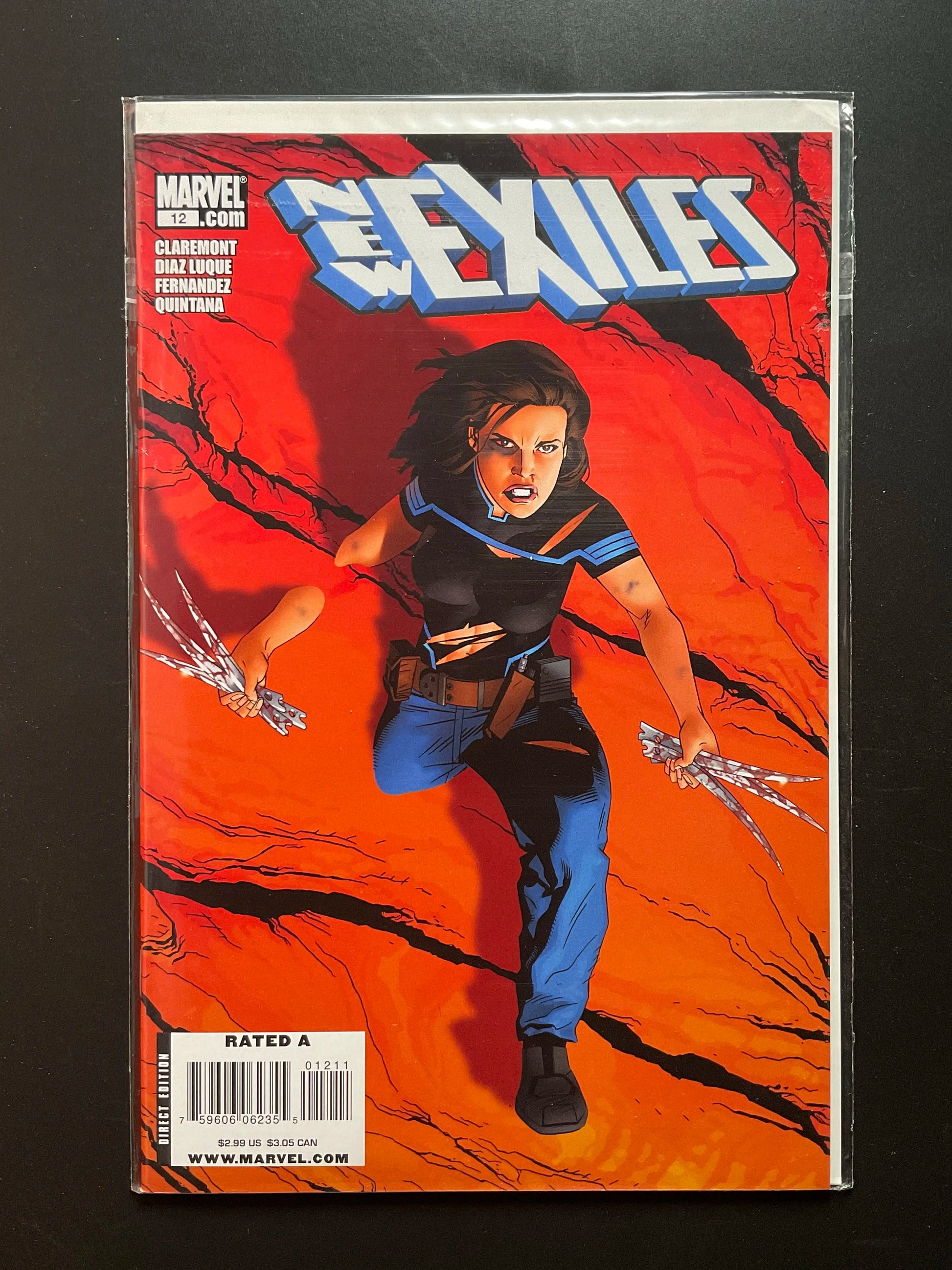 The New Exiles 12 Marvel Comics 2008 Claremont Cover