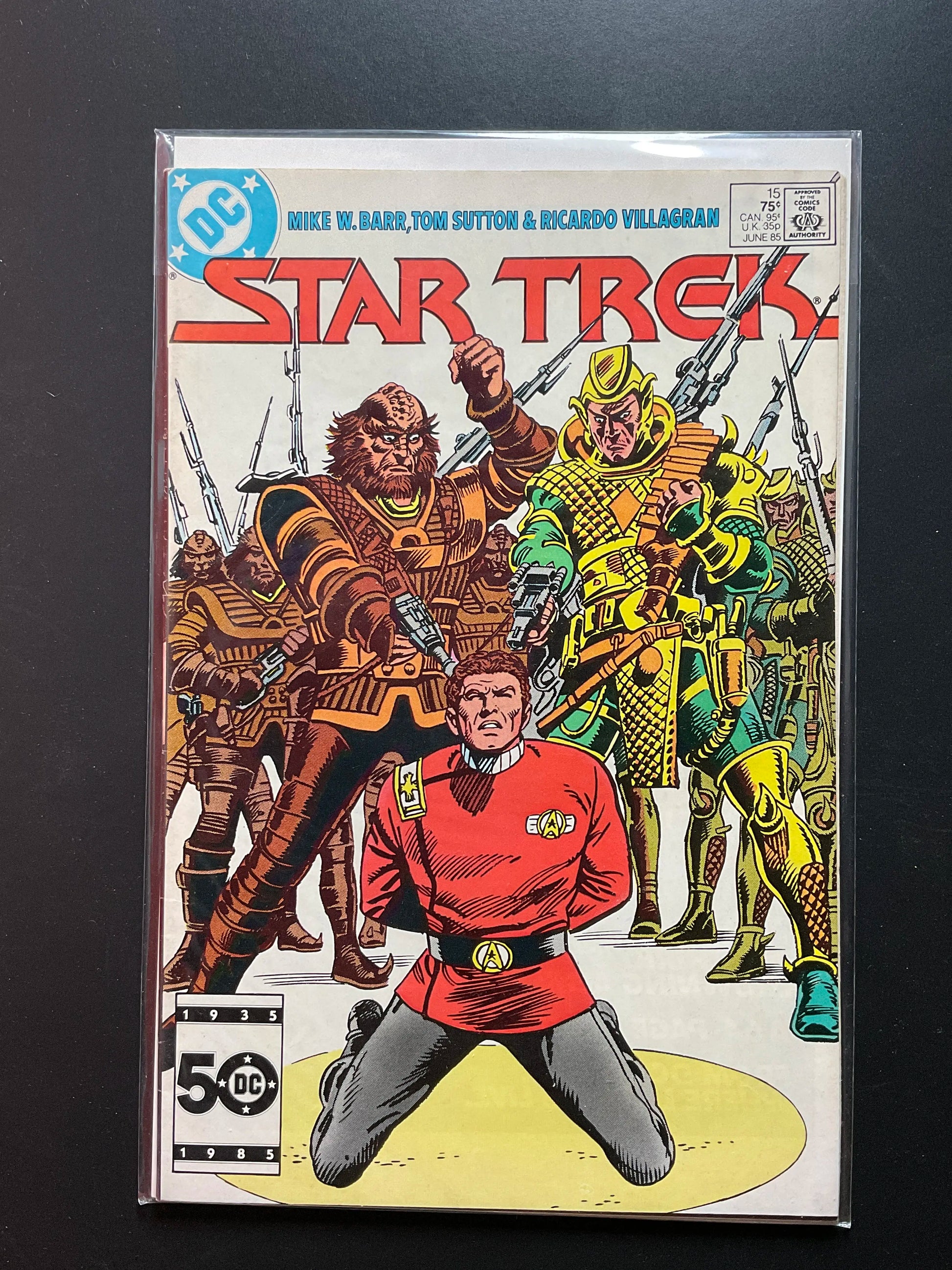 Star Trek 15 DC Comics June 1985