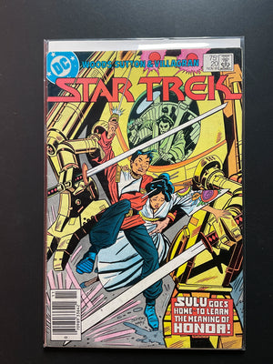Star Trek 20 DC Comics Nov 1985 Sulu Key Storyline