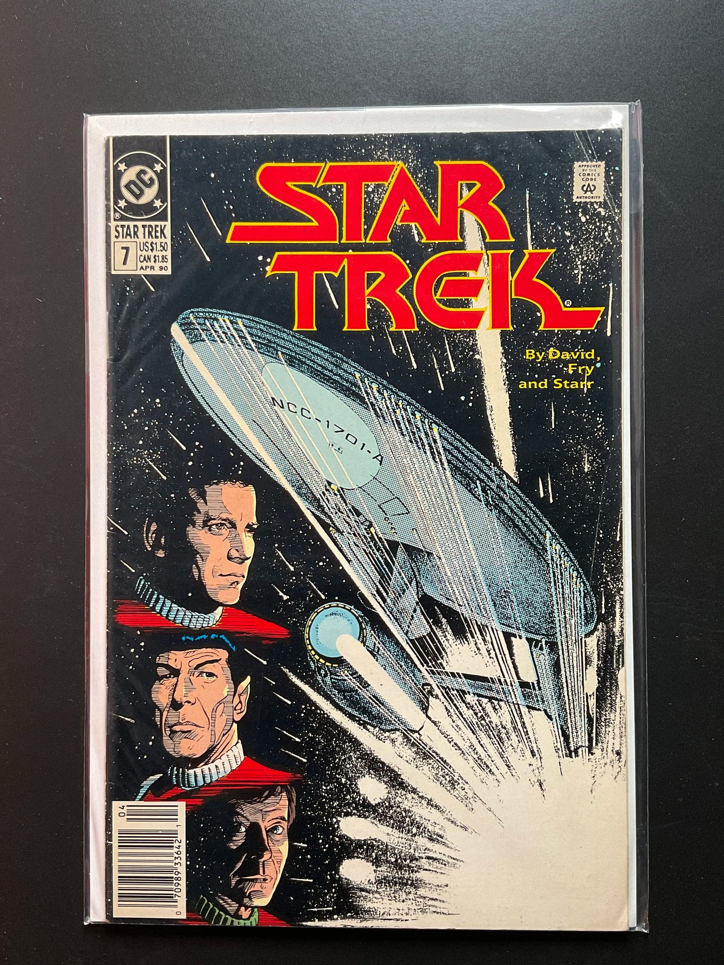 Star Trek 7 DC Comics Apr 1990