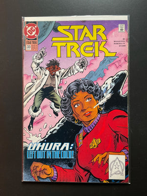 Star Trek 33 DC Comics July 1986 Uhura Cover
