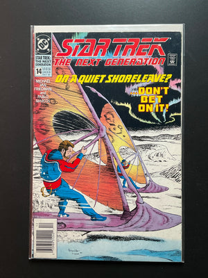 Star Trek The Next Generation 14 DC Comics Dec 1990