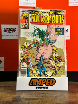 The Micronauts 19 Marvel Comics July 1980 Bugs Army