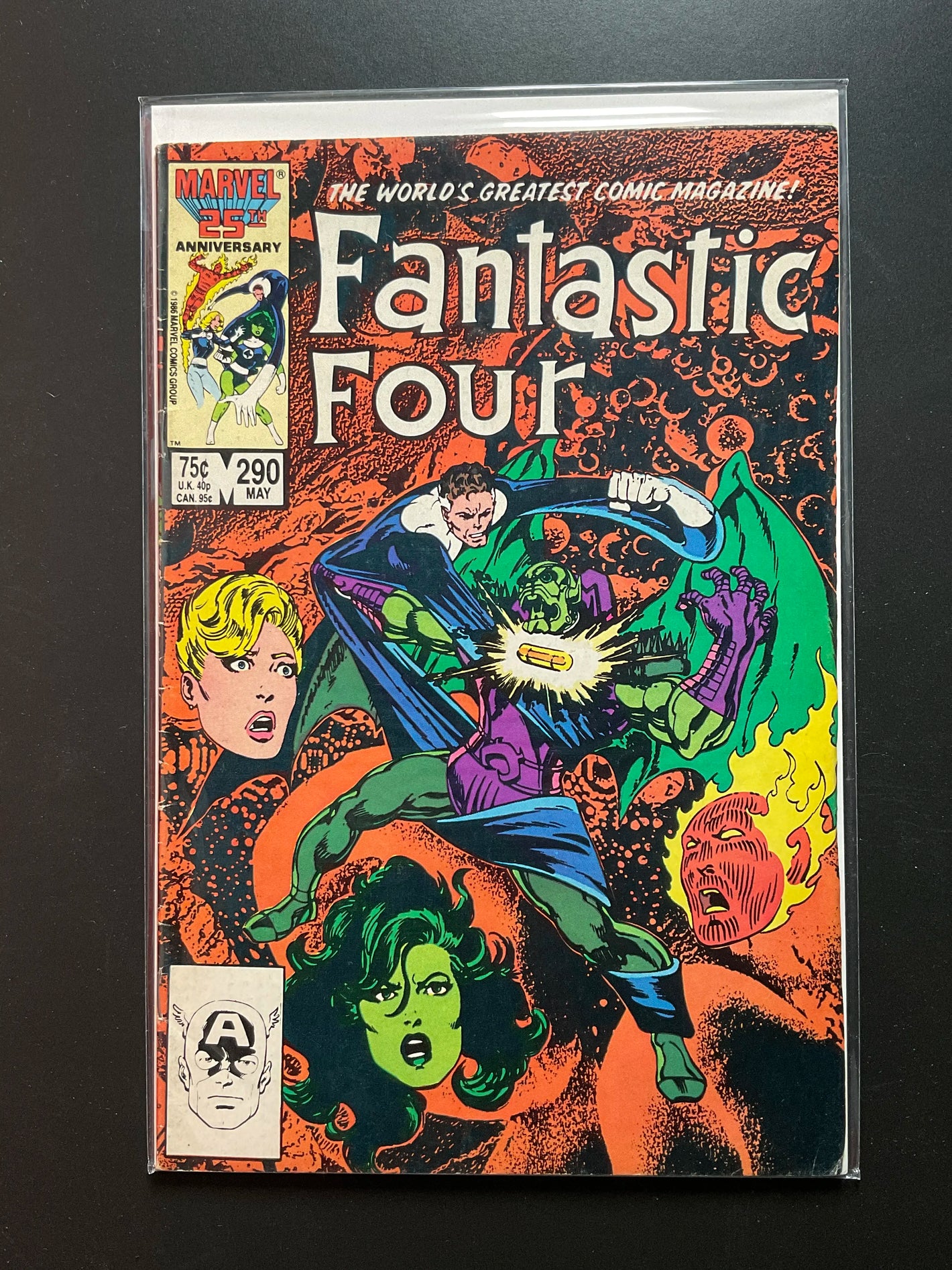 Fantastic Four 290 Marvel Comics May 1986