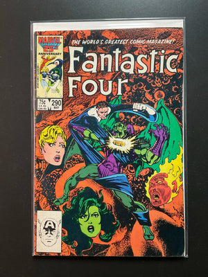 Fantastic Four 290 Marvel Comics May 1986