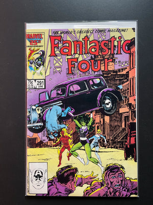 Fantastic Four 291 Marvel Comics June 1986