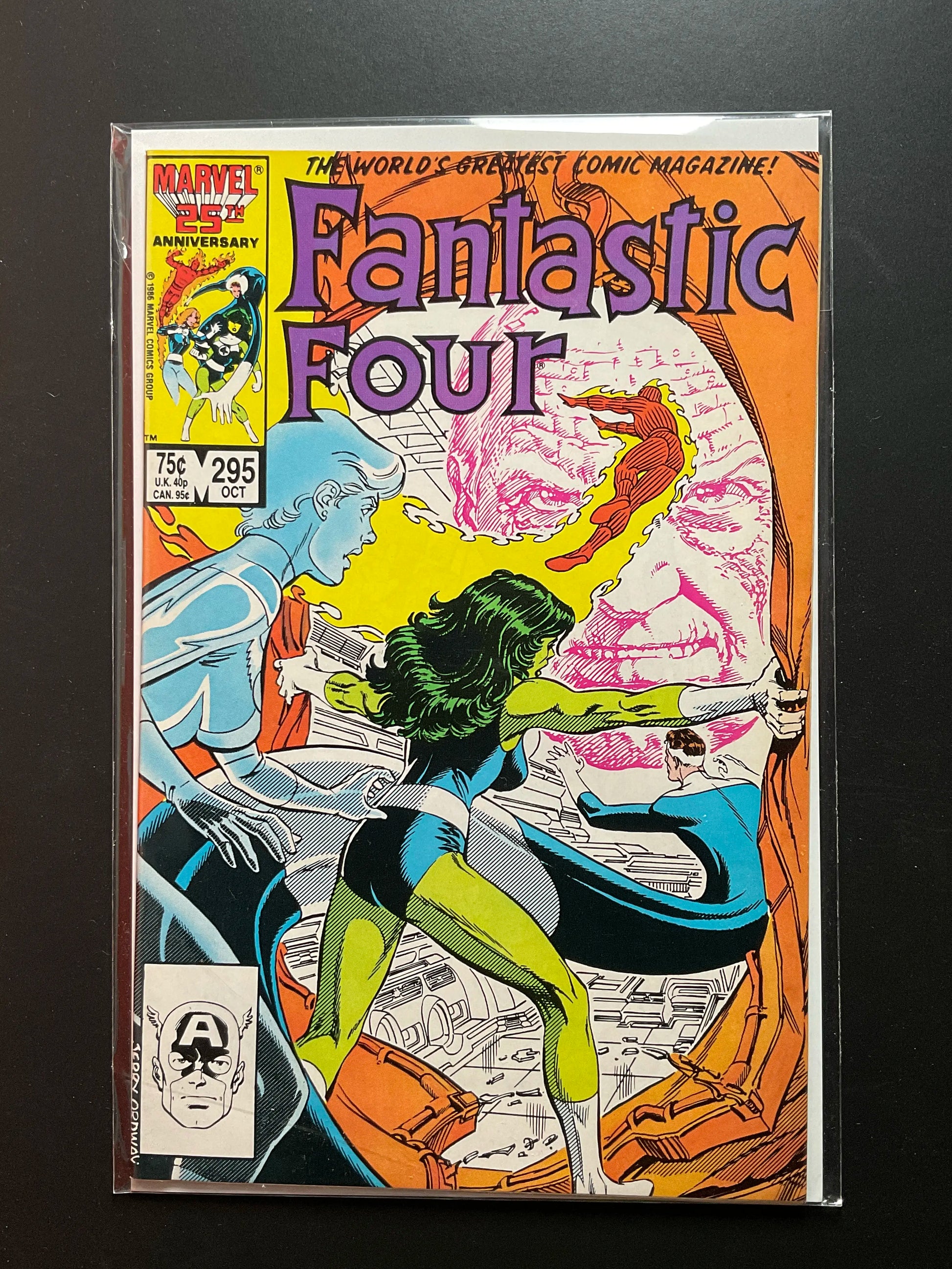 Fantastic Four 295 Marvel Comics October 1986