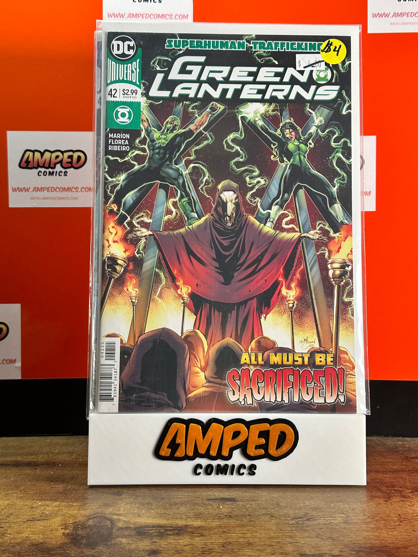 Green Lanterns 42 DC Comics 2018 Superhuman Trafficking