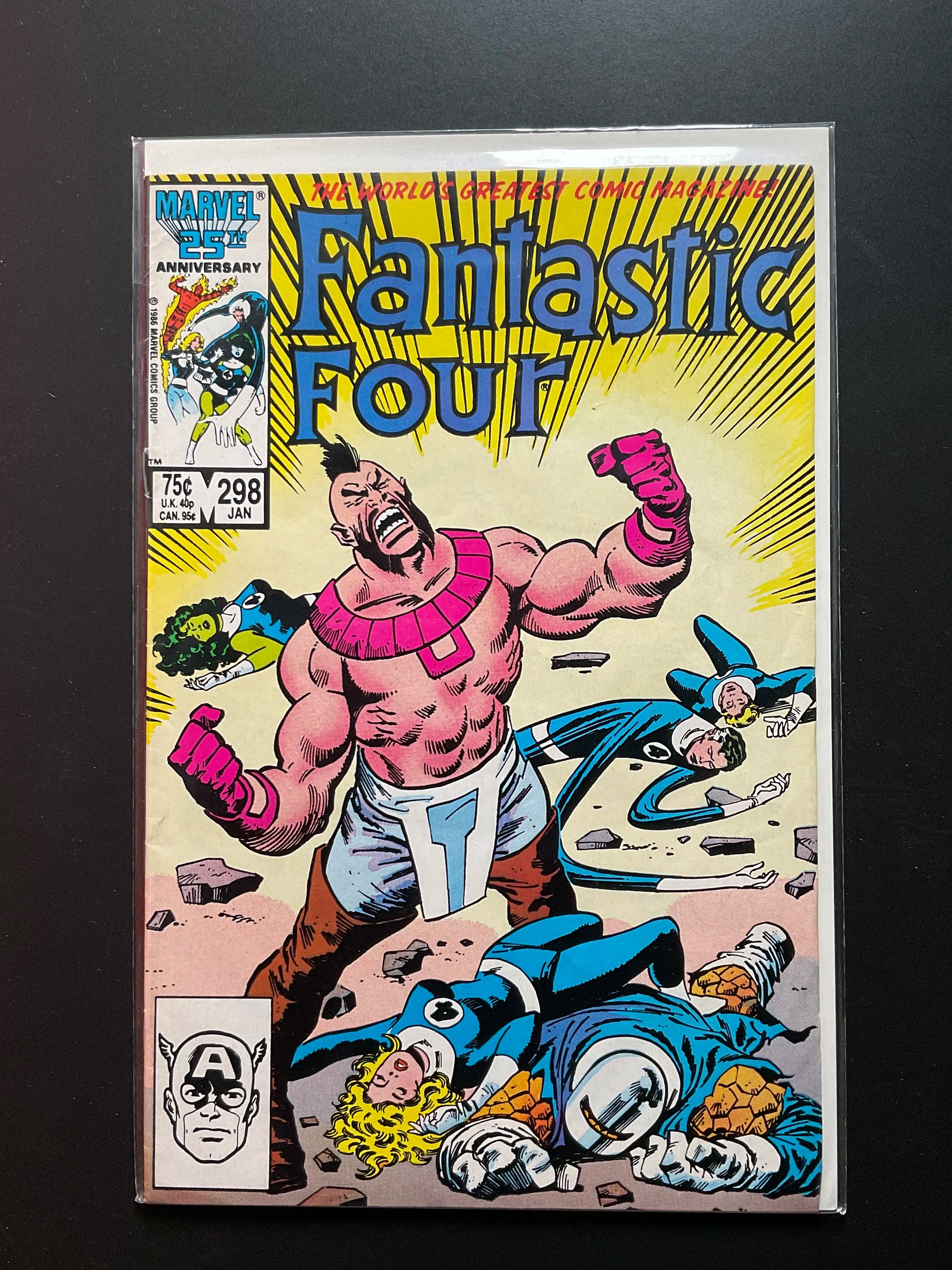 Fantastic Four 298 Marvel Comics January 1987