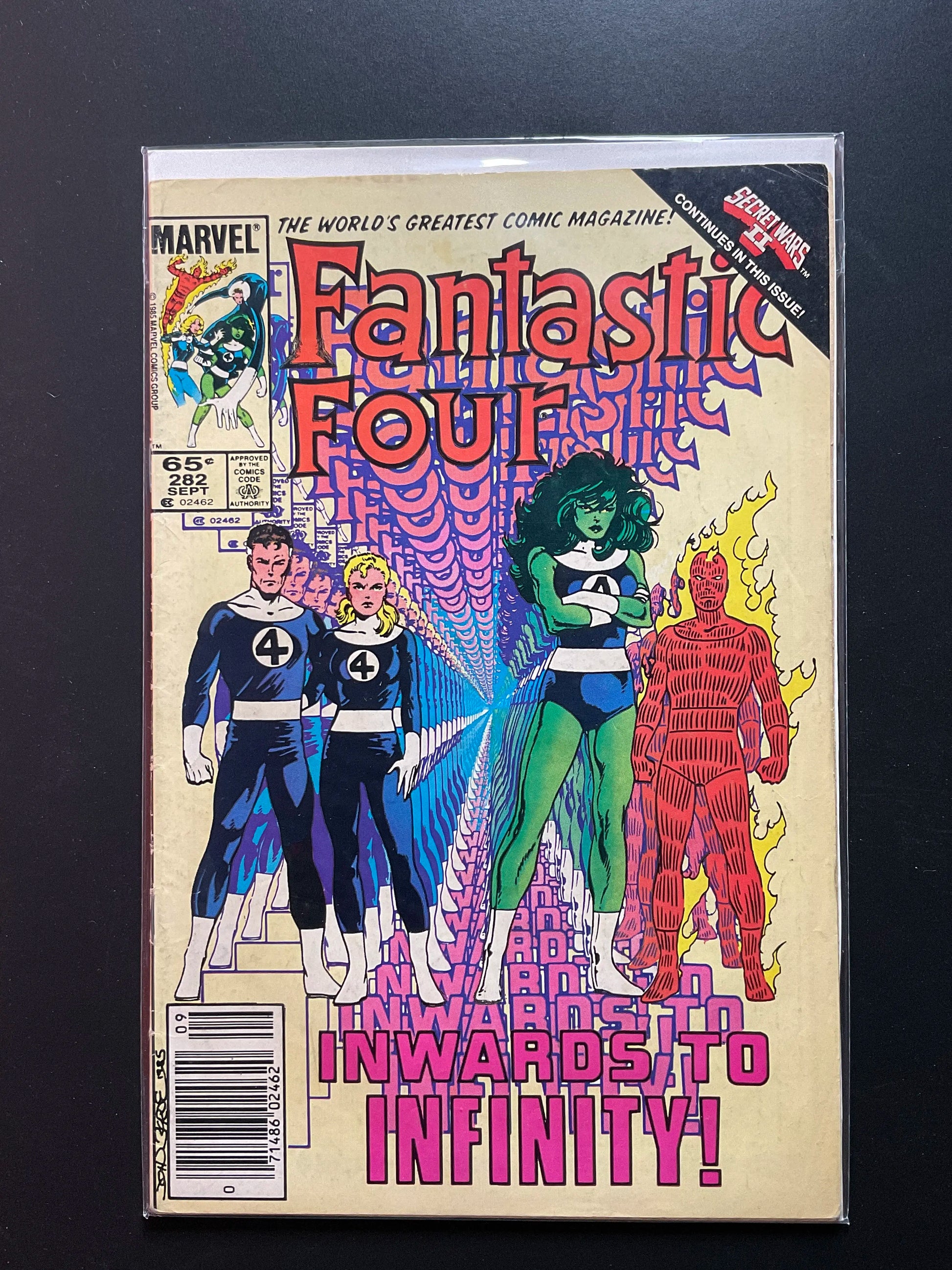 Fantastic Four 282 Marvel Comics September 1985 - A