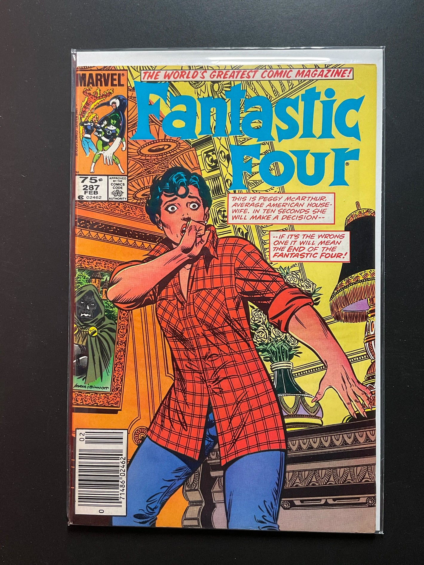 Fantastic Four 287 Marvel Comics February 1986